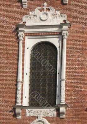 Window of the Uspenskiy Cathedral of the Ryazan Kremlin