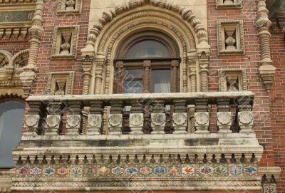 Balcony of Igumnov House in Moscow