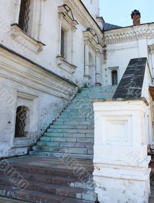 Stairway into the Archangel Temple