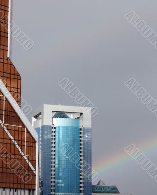 Houses and the rainbow