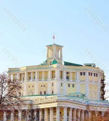 building of the theater of the Russian army