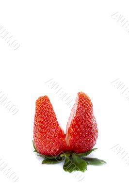 close up image of strawberry