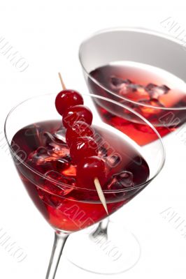 cocktail cherries drink 