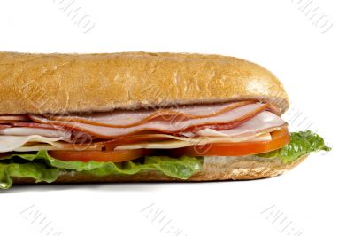 close up yummy sandwich
