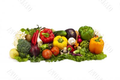 Fresh and Tasty Vegetable Arrangement