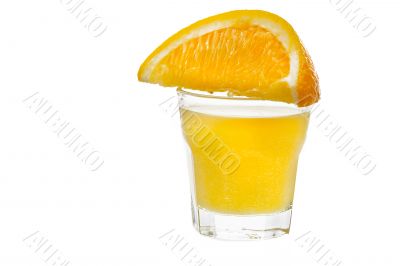glass of orange juice