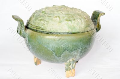 Chinese ancient pottery pot