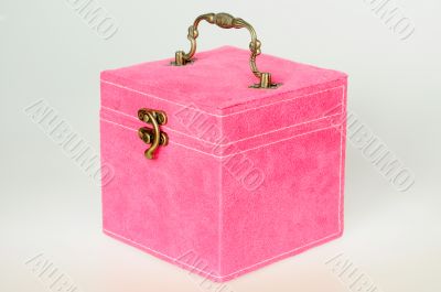 Pink gift box