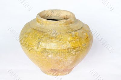 Chinese ancient pottery pot