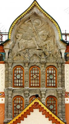  facade of the Tretyakov Gallery in Moscow
