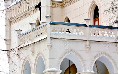 House built  in eclectic style (detail) by the architector Shekh