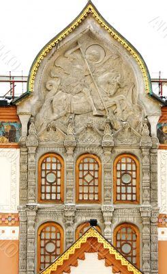  facade of the Tretyakov Gallery in Moscow