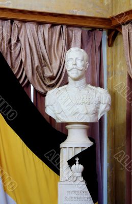 Sculptural portrait of Emperor  Nicholas II