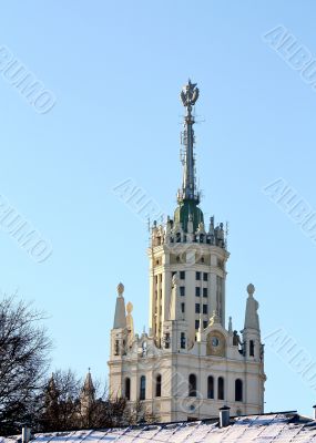 High-rise building in Moscow