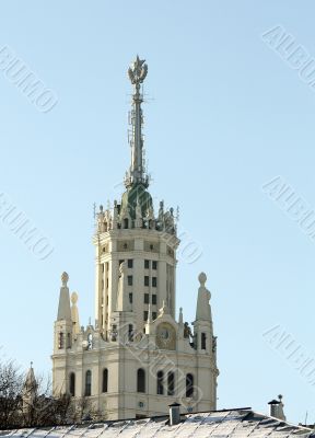 High-rise building in Moscow