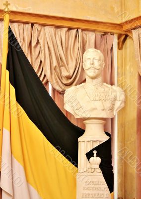 Sculptural portrait of Emperor  Nicholas II