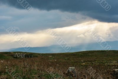 Apamea before a thunder-storm 