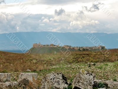 ancient city on the hill