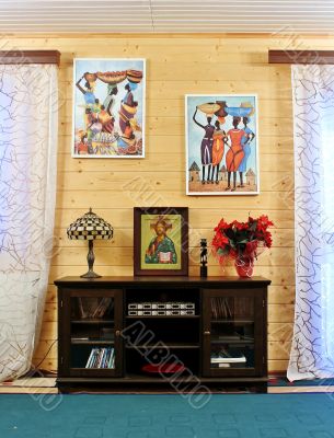 Interior of a living room