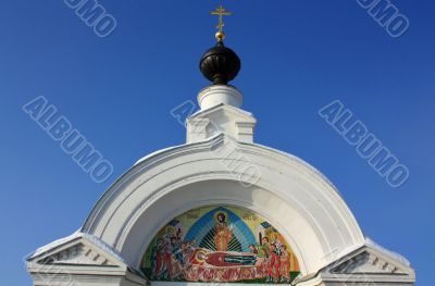 Arch of the front gate of the St. Nicholas Berlyukovsky Monaster