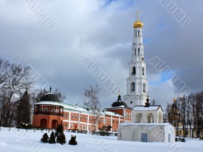 Bell Tower and chapel of the Nicholas Ugreshsky Monastery