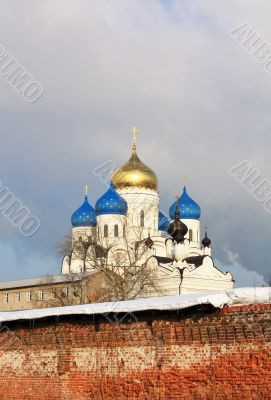 Domes of the Nicholas Ugreshsky Monastery