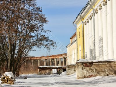 old abandoned estate