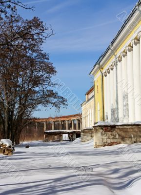 old abandoned estate
