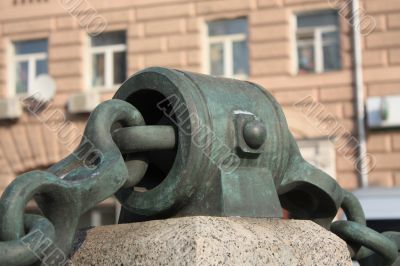 Cast iron chain Cast iron chain