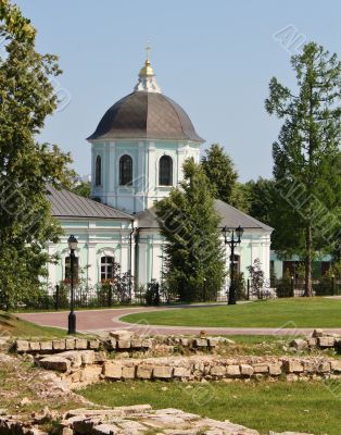 orthodox church in Tsaritsyno, Moscow