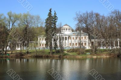 Main building of the estate near Moscow