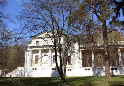 Main building of the estate near Moscow