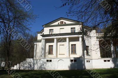 Main building of the estate near Moscow