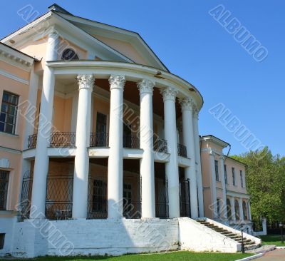 Manor house of the eighteenth century