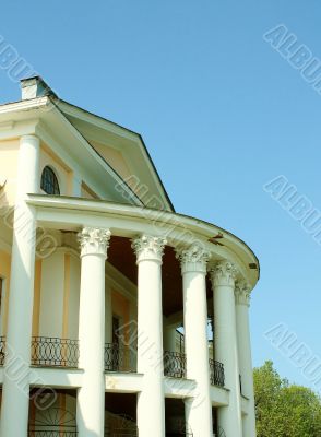 Manor house of the eighteenth century