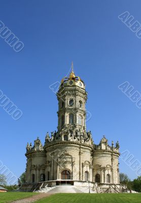 Orthodox church in the baroque style