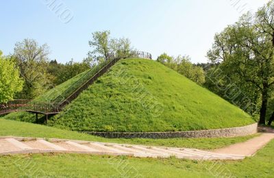 Green mound