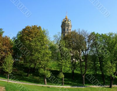 Orthodox church in the baroque style