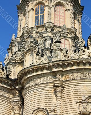 Construction of the seventeenth century in baroque style (detail Construction of the seventeenth century in baroque style (detail