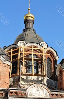 Orthodox church is under restoration