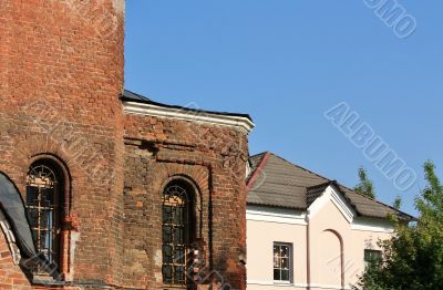 Wall of the orthodox church