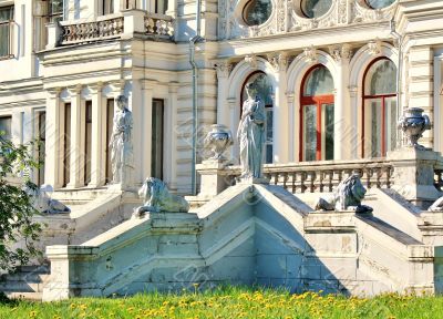 Main entrance of the ancient palace  