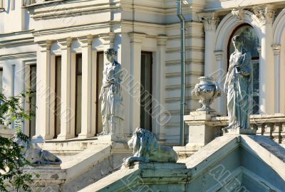 Main entrance of the ancient palace