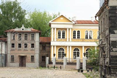 Shooting area at the film studio