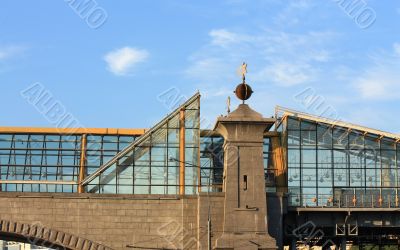 Bridge across the river (detail)