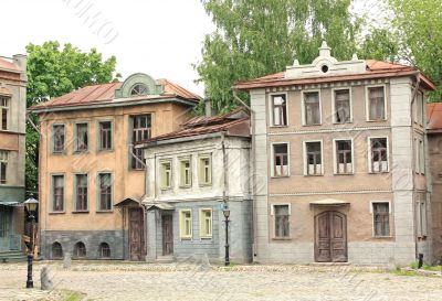 Shooting area at the film studio