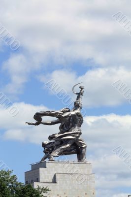 Monument `Worker and Collective Farm Girl`
