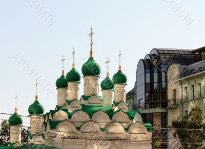Green churches domes