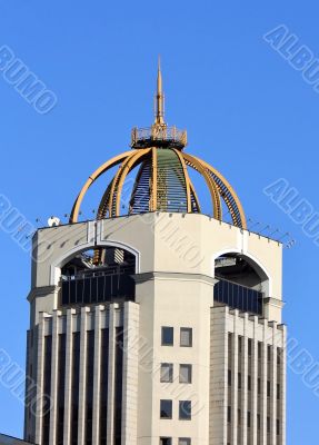 Modern building with dome