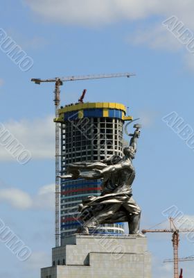 Monument `Worker and Collective Farm Girl`